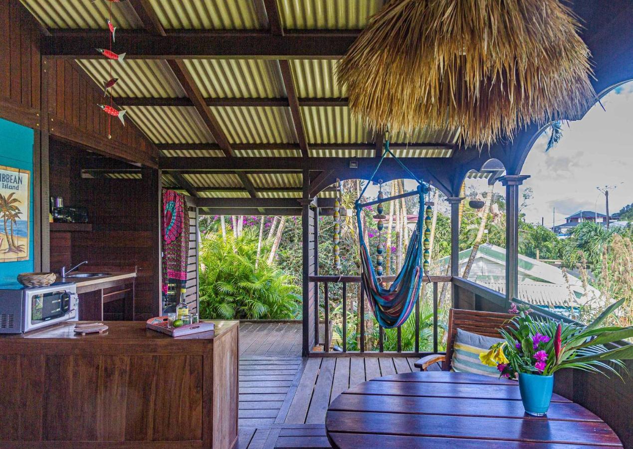 Piton Bungalows Ecolodges Deshaies Exteriér fotografie