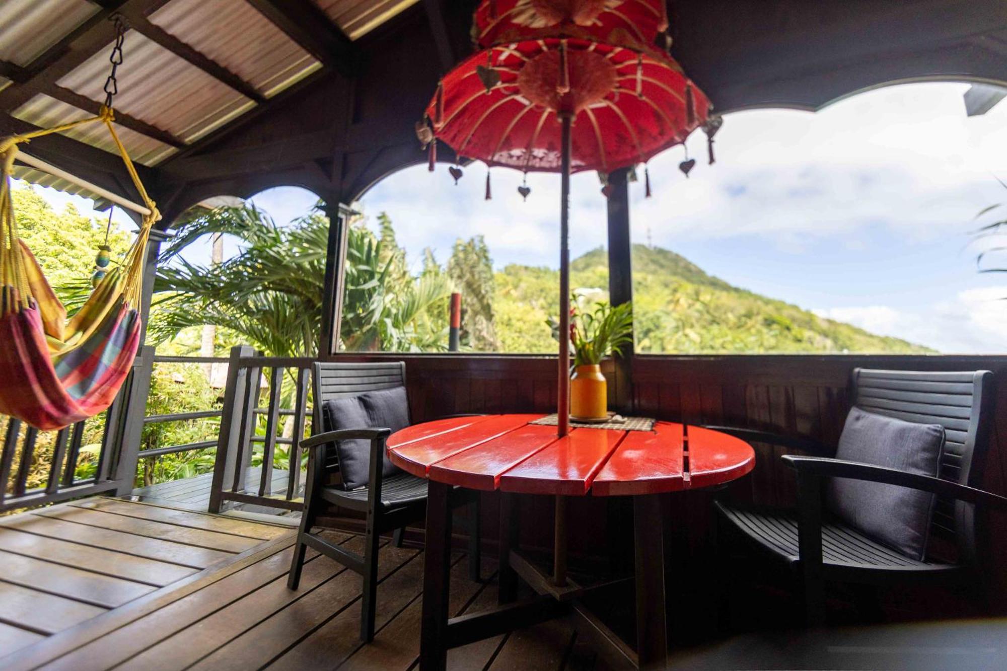 Piton Bungalows Ecolodges Deshaies Exteriér fotografie