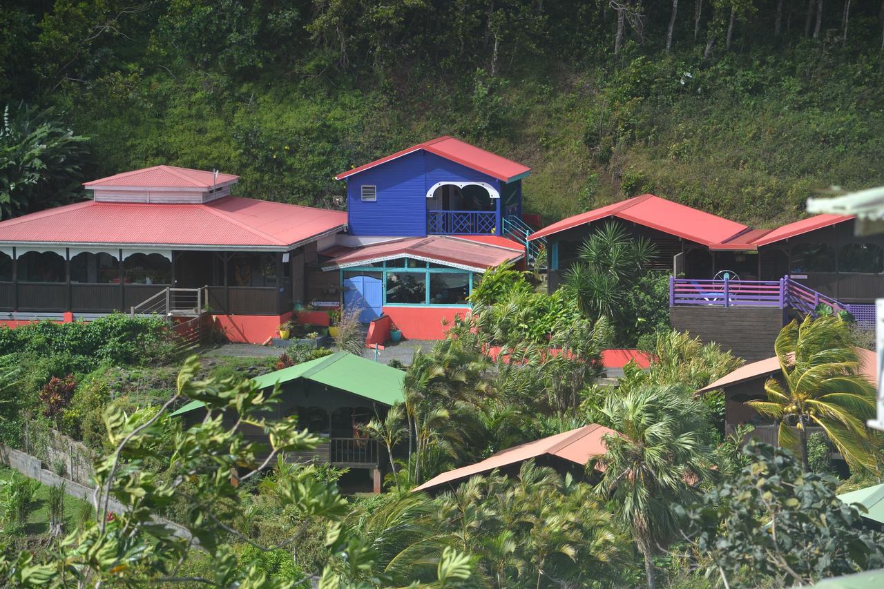 Piton Bungalows Ecolodges Deshaies Exteriér fotografie